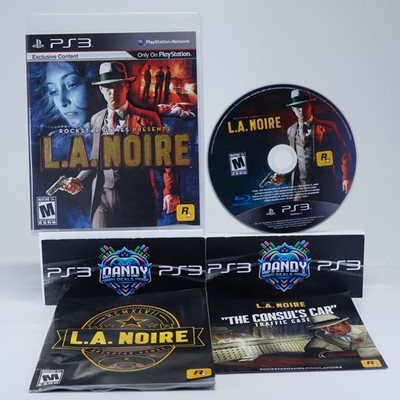 L.A. Noire PS3 CIB W/ Manual - PlayStation 3
