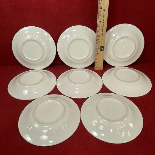 Set Of 33 Pfaltzgraff USA Acadia White Basket Weave Braids Plates Bowls & Cups - Picture 20 of 24