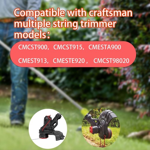 4 Pack CMZST0653 Replacement Spool, Compatible with Craftsman Weed Eater Stri... - Picture 4 of 6