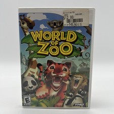 World of Zoo (Nintendo Wii, 2009) Complete CIB Tested & Working