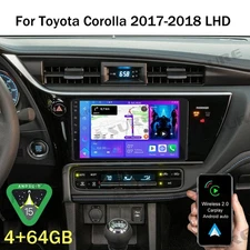 4+64G Android 15 Apple Carplay For Toyota Corolla SE 2017-2019 Car Stereo Radio