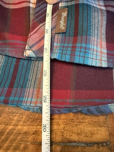 Wrangler Retro Premium Western Snap Shirt Sz S Mens Women’s Med - Picture 10 of 12