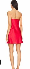 Show Me Your Mumu Taylor Tube Mini Dress Red