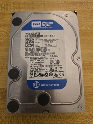 Western Digital WD5000AAKS 500GB WD Caviar Blue Hard Drive