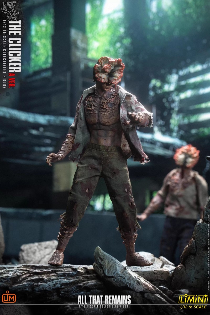 LimToys LMN009A 1/12 Last of Us The Clicker Zombie Action Figure