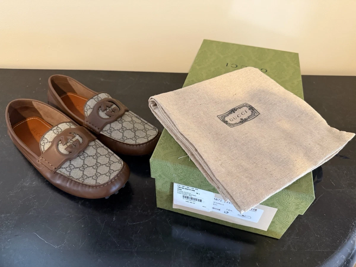 g*t様 GUCCI ブラウン モカシン 10 Women's GG sneaker in brown