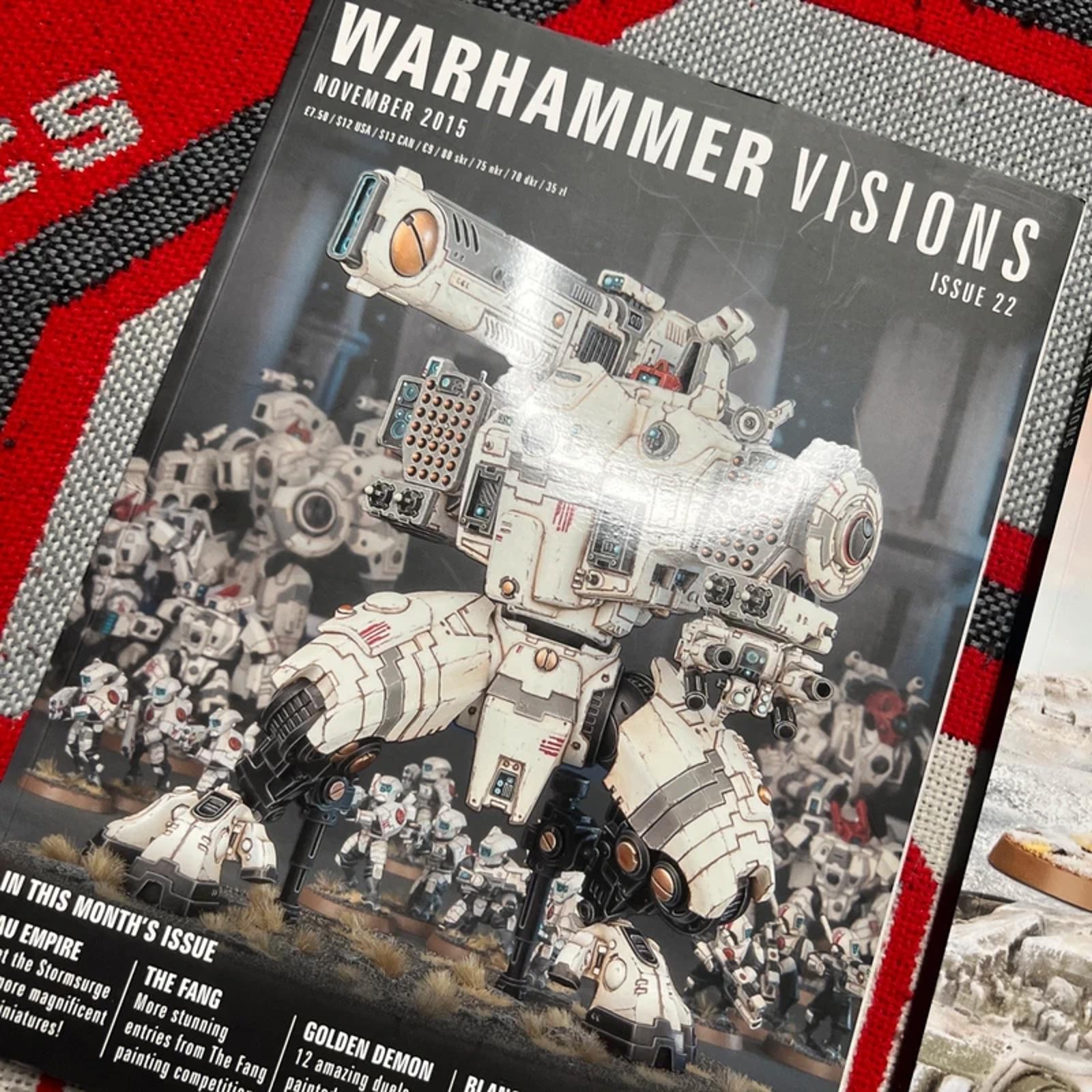 3x Vintage Warhammer Visions Books/Magazines image 2