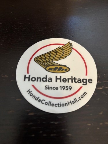 Honda Motors Heritage Retro Flügel Vinyl Aufkleber 3" seit 1959 - Bild 1 von 2