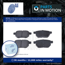 Brake Pads Set fits TOYOTA PRIUS 1.8 Rear 2008 on 2ZR-FXE Blue Print 0446647020