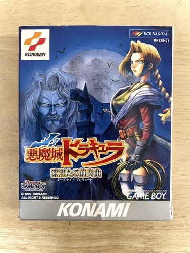 Akumajou Dracula Shikkoku Taru Zensoukyoku Castlevania Legends mit Box Game Boy - Bild 1 von 10