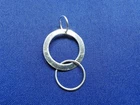 GRANDMA GRABE'S BEAUTIFUL VINTAGE STERLING SILVER RINGS .88G PENDANT