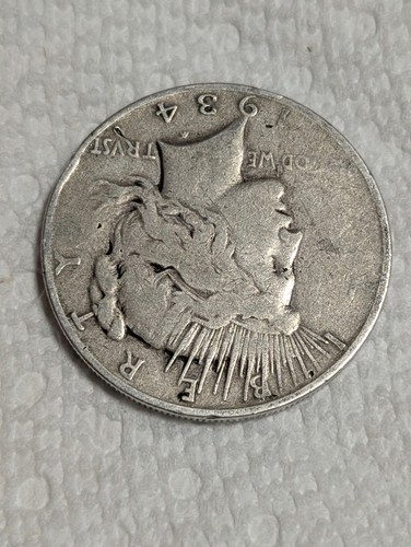 1934-d Peace Silver Dollar.  VAM #3 DDO Dramatic Doubling of Top 3 Rays  - Picture 5 of 10