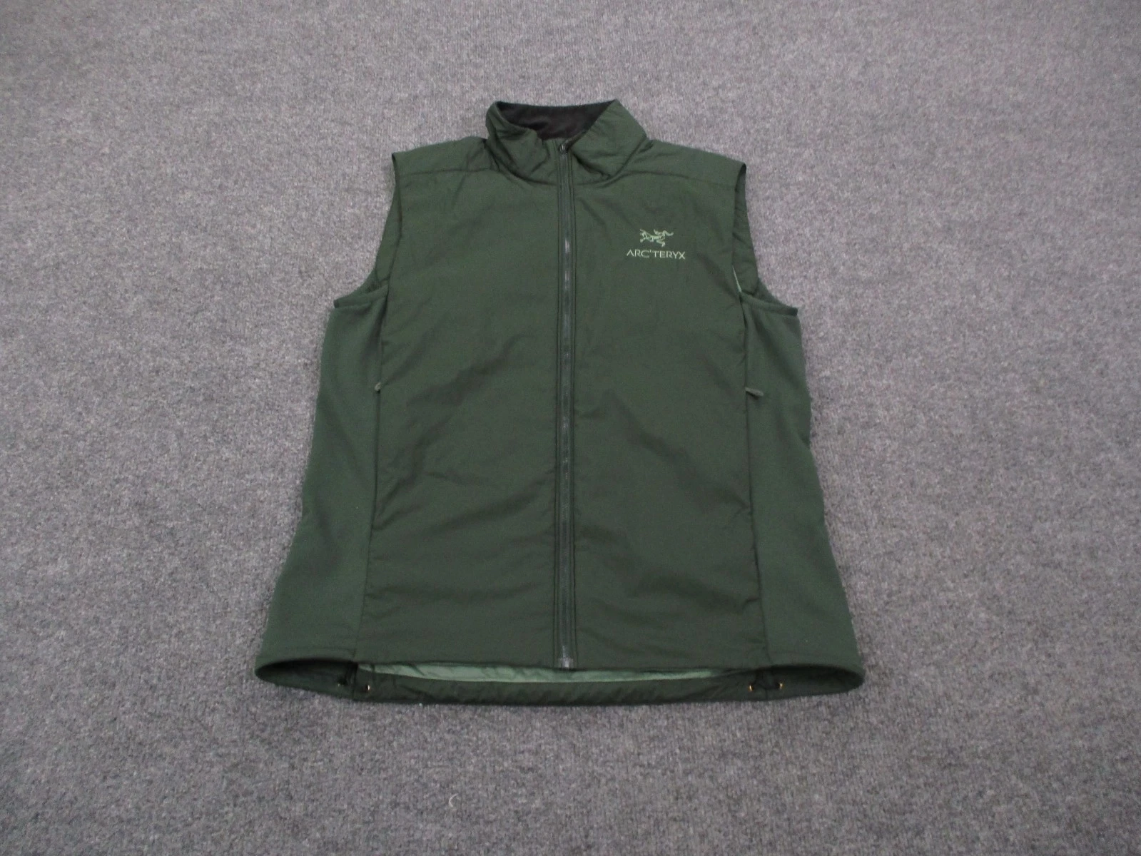Arcteryx Vest Jacket Men S Green Nylon Outdoors Active Gym Running Performance