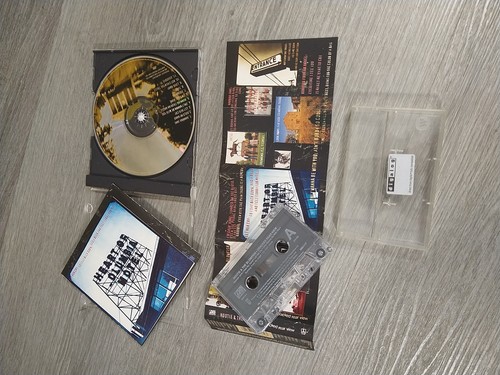 Hootie & The Blowfish  Cracked Rear View  Cassette TAPE + AUDIO CD Vintage 1994  - Picture 3 of 4