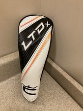 Cobra King LTD X Driver Headcover -Black/White/Gold Golf Club Cover Preowned