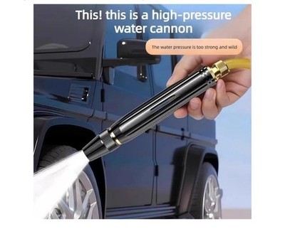 Heavy Duty Metal Hose Nozzle High Pressure Jet Spray Car Wash - BUY 2 GET 1 FREE