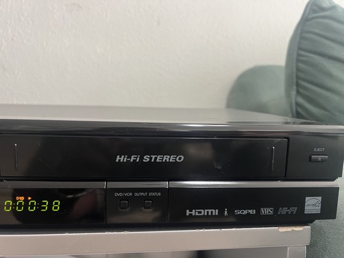 JVC DR-MV150B DVD Recorder / VCR Combo Hi-Fi Stereo VHS HDMI - NO REMOTE Tested - Picture 4 of 6