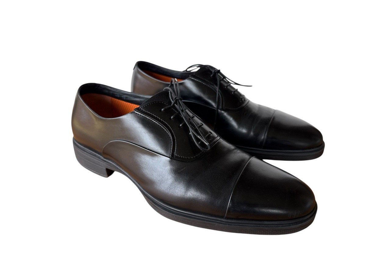 Santoni Money Oxford Diligent slip on Sneaker Loafer made in Italy Santoni Slip On Loafer Tobacco Suede • Brogue main image 2