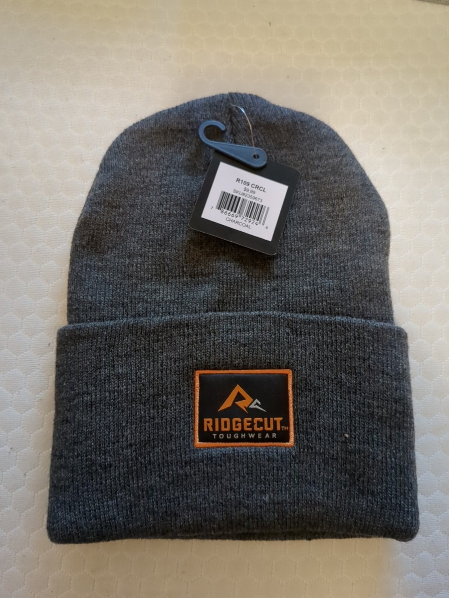 Ridgecut Charcoal Gold Beanie Hat | eBay