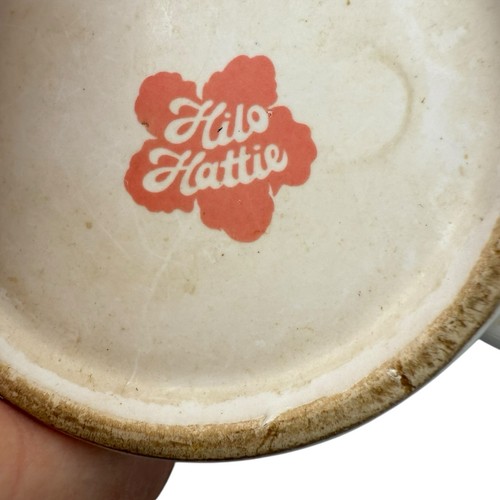 Hilo Hattie Hawaii Vintage Becher 80er Jahre Palme Kaffee Tee Tasse - Bild 5 von 8