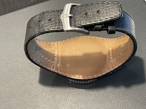 Orologio Wenger Uomo - Pelle Nera - BATTERIA MORTA - Foto 3 di 4