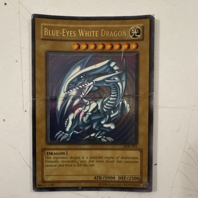 Konami Yu-Gi-Oh! TCG Blue-Eyes White Dragon Ultra Rare SD Kaiba SDK-001 Unlimit 