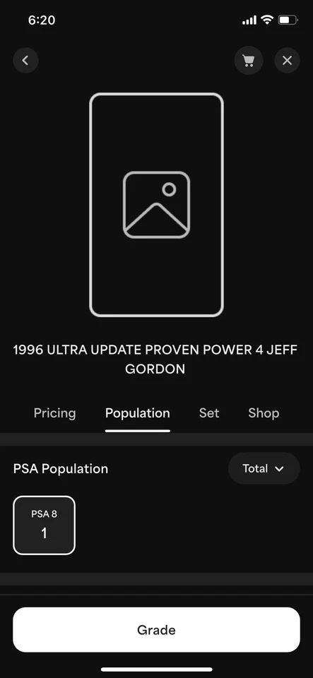 Fleer Ultra Nascar 1996 Hobby Auto Racing Jeff Gordon Power PSA POP 1 de 1 🔥👀 Foto 2 de 4