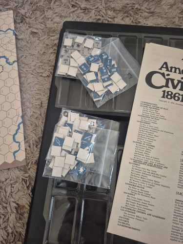 SPI Wargame American Civil War Tablett - Bild 6 von 6