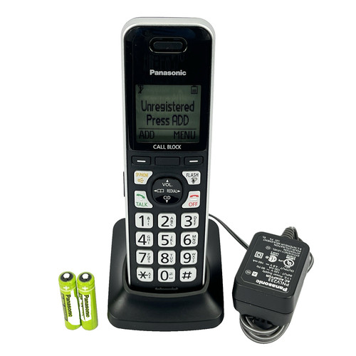 Panasonic KX-TGFA71 Additional Wireless Handset Black for KX-TGF780 | Tested