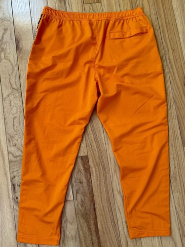 Nike Sweatpants Orange Track Suit Pants Adult XXL Just Do It - Picture 5 of 8