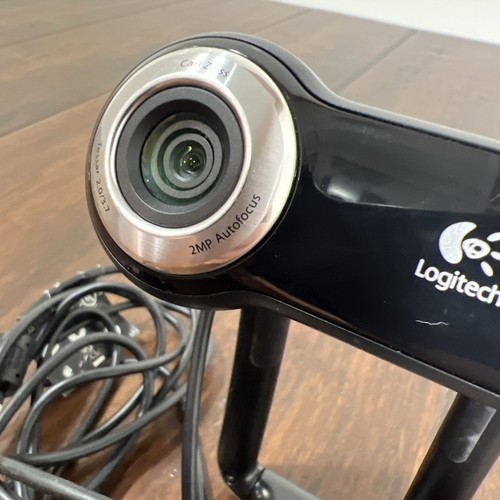Logitech V-U0009 Webcam Pro 9000 With Built In Microphone And Adjustable Stand - Afbeelding 4 van 12