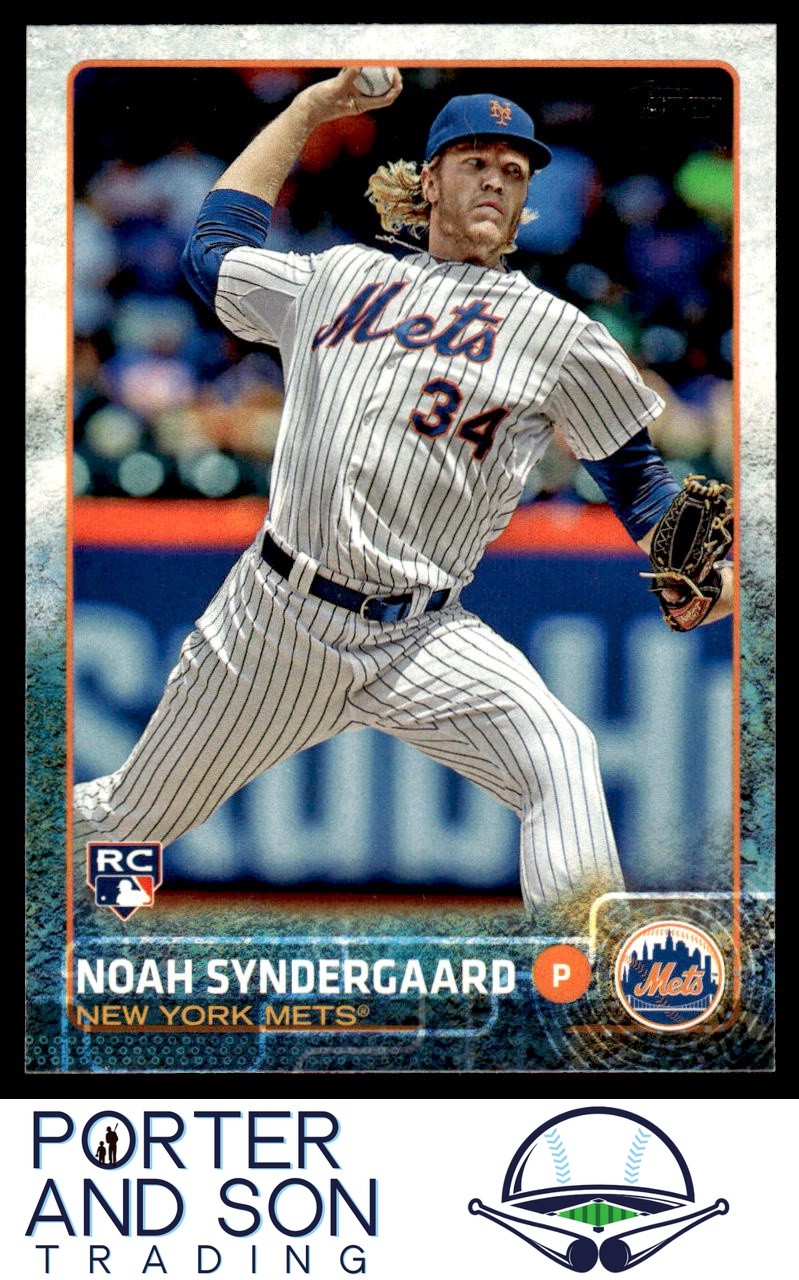 Noah Syndergaard RC 2015 Topps Update #US157 New York Mets Baseball Card