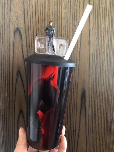 Spielzeug Deko Andenken The Batman Exclusive Theater Popcorn Eimer Tasse 2022 Film - Bild 3 von 7