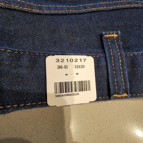 Pantalone uomo Carhartt nuovo con etichette relaxed fit 32x30 jeans scuro resistente **** - Foto 6 di 10