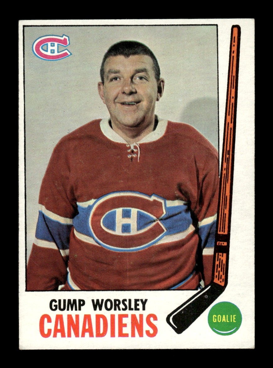 1969 Topps Set Break #1 Gump Worsley EX-EX/MT *BNCARDS*