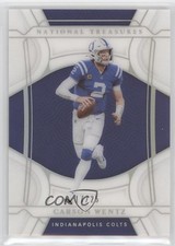 2021 Panini National Treasures Holo Silver 17/25 Carson Wentz #30 1m1a