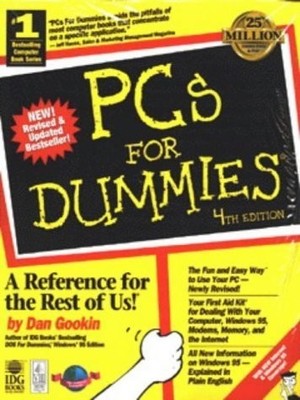 PCs for Dummies (4th Edition) - paperback Dan Gookin