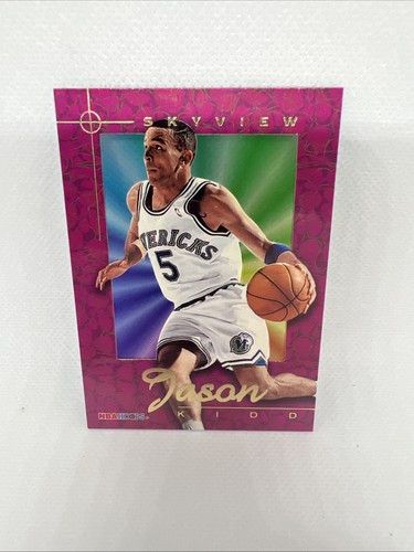 ✨1995-96 NBA Hoops Jason Kidd SKYVIEW acetato SSP #SV2 Mavericks RARO - come nuovo - Foto 1 di 2