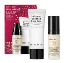 Bobbi Brown Vitamin Enriched Set Face Base Moisturizer Primer 0.5oz/Serum 0.14oz