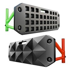 Soccer Rebounder Board 32*12 in Dual-Sided Training Wall with Rebound & Sandbag