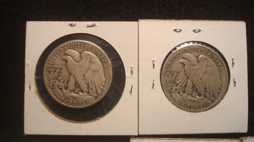 (10) ARGENTO - WALKING LIBERTY - Mezzo dollaro argento - tutte le date elencate - Foto 8 di 12