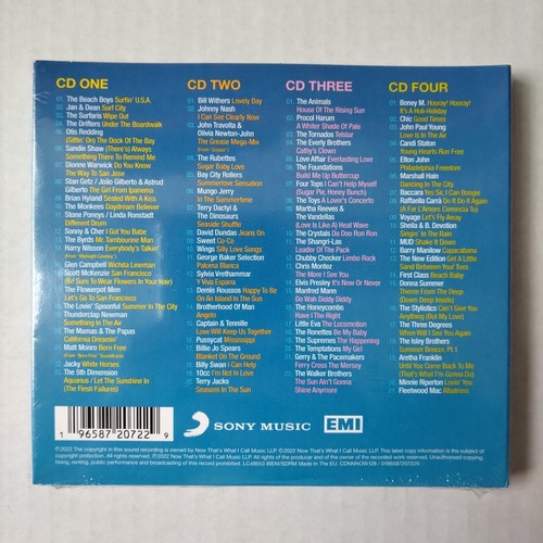 NOW That's What I Call A 60s & 70s Summer Seasons In The Sun CD New Sealed - Imagen 2 de 2