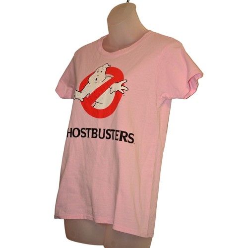 Vixen by Micheline Pitt Ghostbusters Small S T-Shirt Top Pink Halloween Neu mit Etikett - Bild 5 von 12
