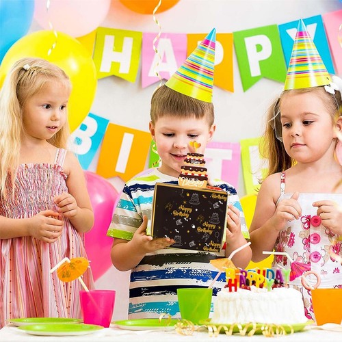 Happy Birthday Surprise Gift Box For Cash, Pull Out Cake Topper Money Box Decor - Picture 10 of 12
