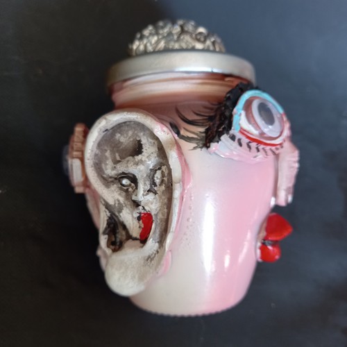 accessories house artist doll art puppet ooak original couple face weeding gift - Picture 12 of 24