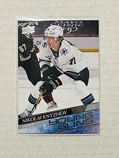 NIKOLAI KNYZHOV 2020-21 Upper Deck Series 2 Young Guns RC #492 Sharks
