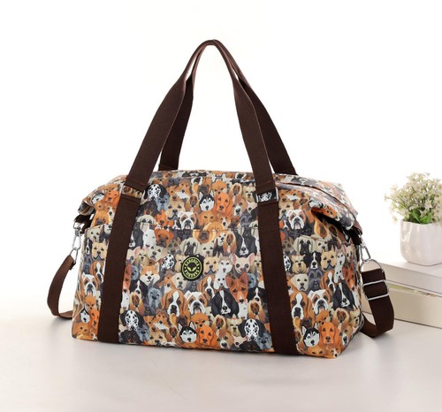 Unisex bedruckte Reisetasche Tasche Frauen Fitness Gepäck Weekender Handtasche JS - Bild 5 von 26