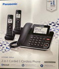Panasonic - Kx-Tgf882 Link2Cell Dect 6.0 Expandable Corded/Cordless Phone