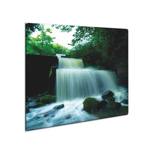 Herdabdeckplatten 60x52 cm Ceranfeld Abdeckung Glas Spritzschutz Küche Natur