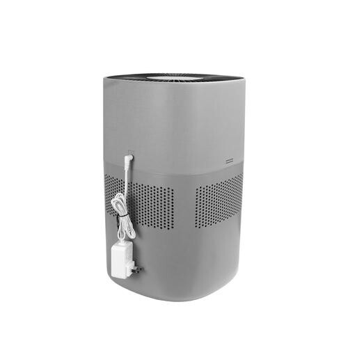 15" 1 Gallon Digital Evaporative Humidifier Light Gray 4 Speed Multicolor LED - Picture 3 of 4